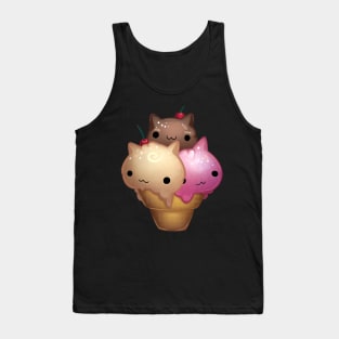 Ice Cream Cats Tank Top